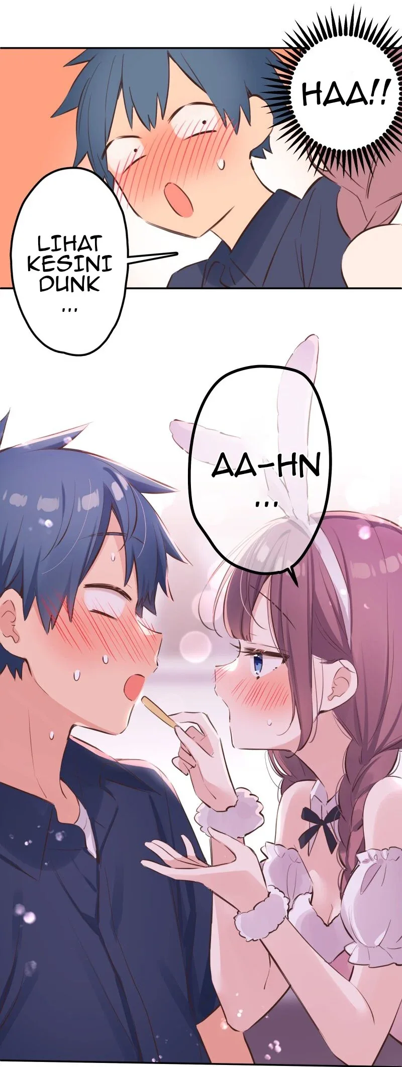 Halaman 38 — Waka-chan Is Flirty Again Chapter 198