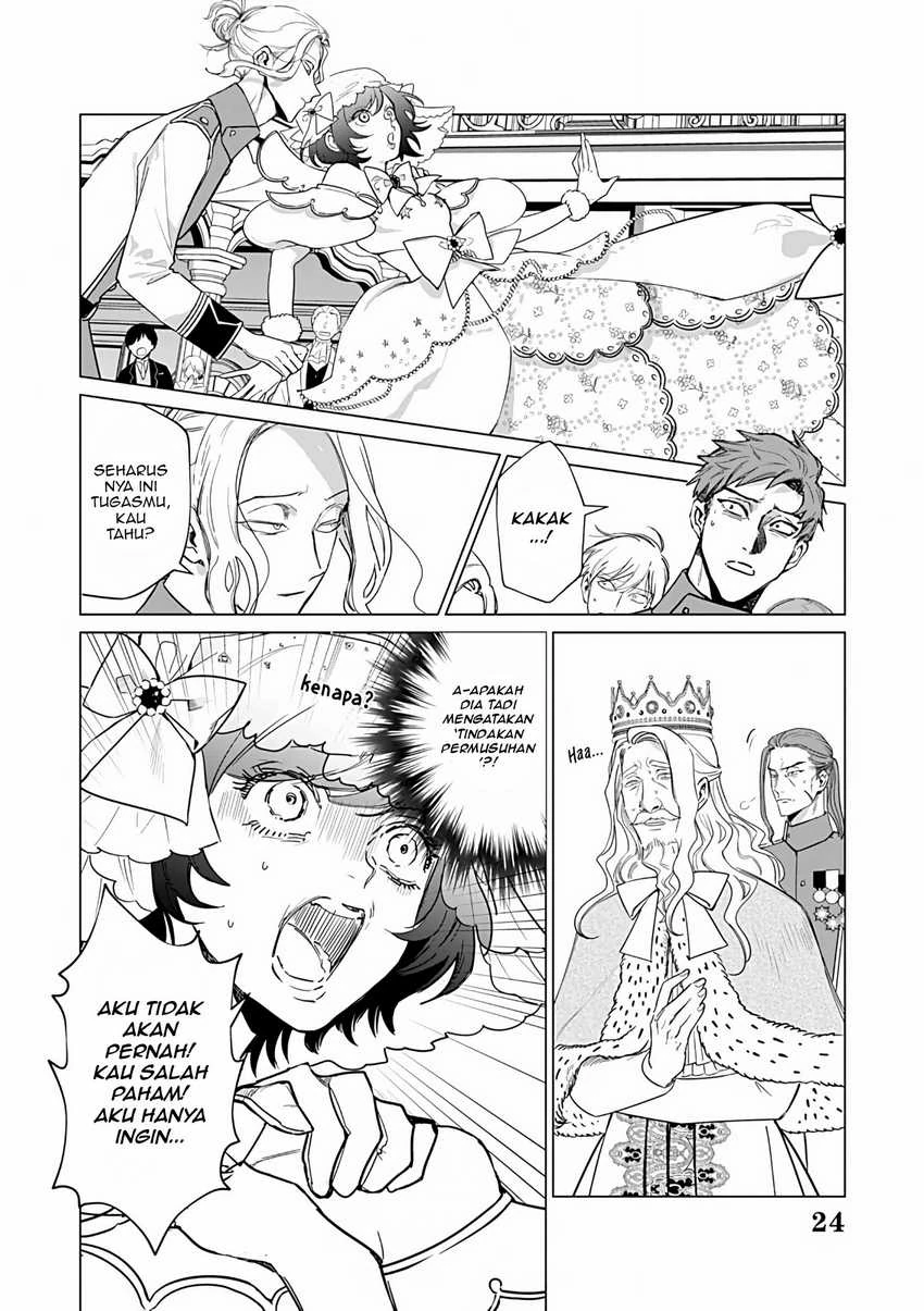 Halaman 22 — Akuyaku Reijou no Naka no Hito: Danzai sareta Tenseisha no Tame Usotsuki Heroine ni Fukushuu Itashimasu Chapter 24