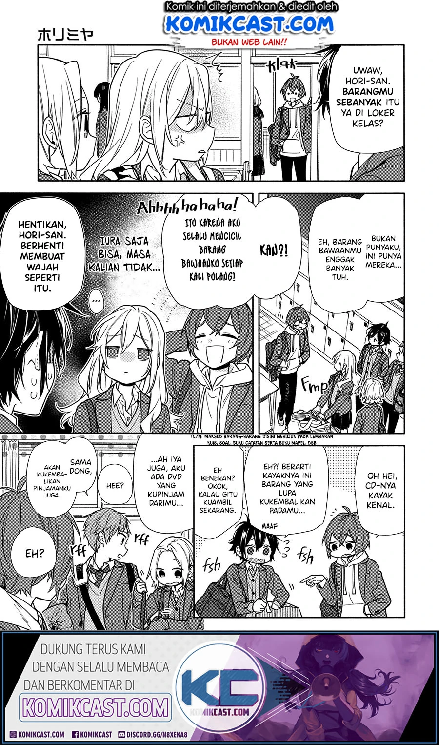 Halaman 6 — Horimiya Chapter 120