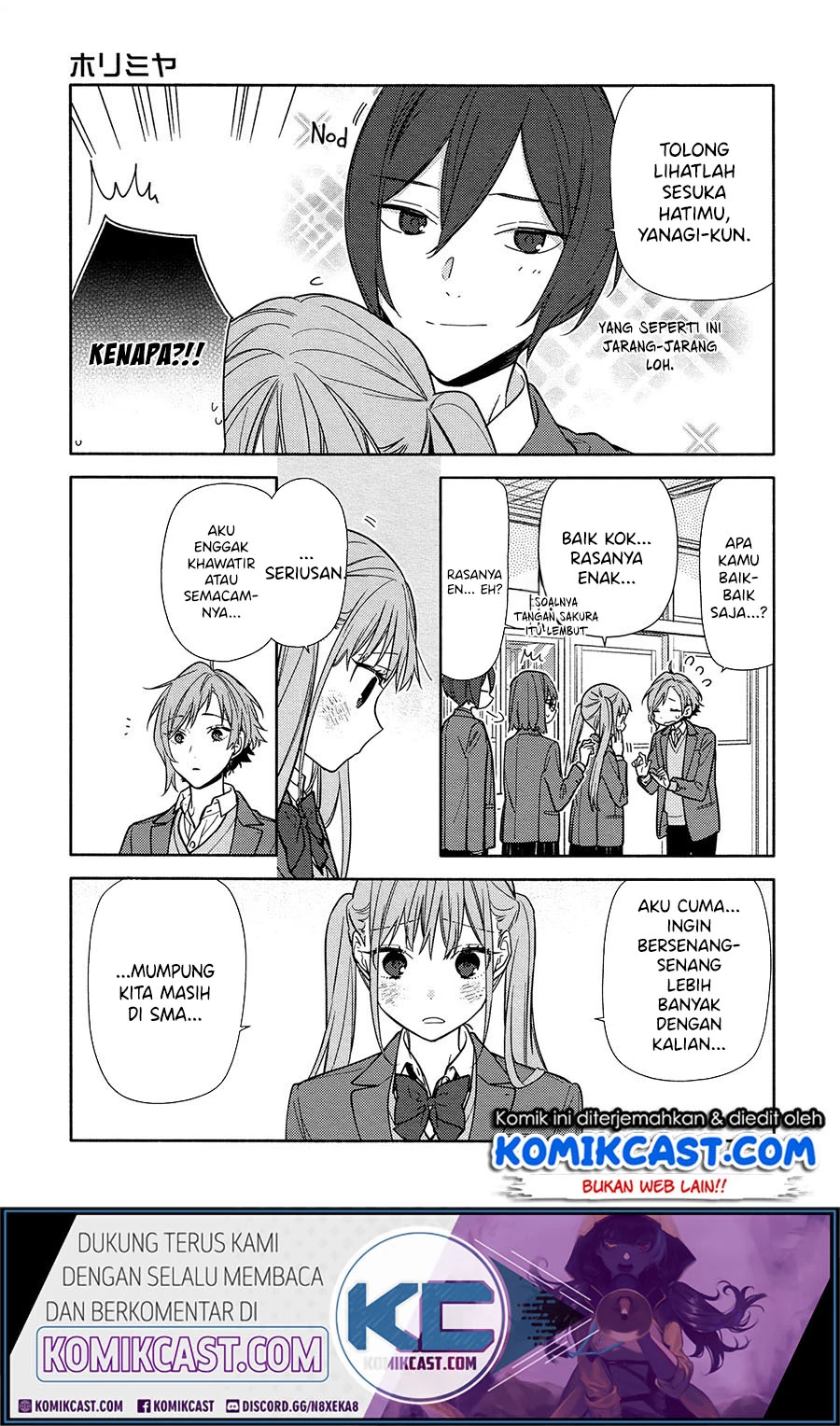 Halaman 14 — Horimiya Chapter 120