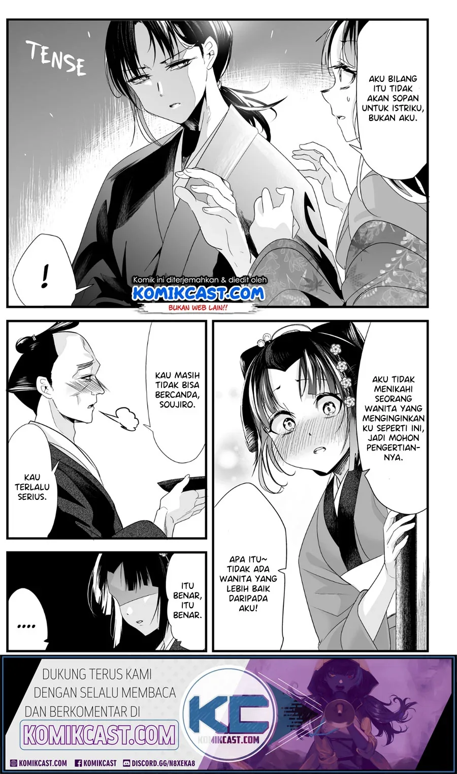 Halaman 4 — Totsuidekita Yome ga Aisouwarai Bakari shiteru Chapter 30