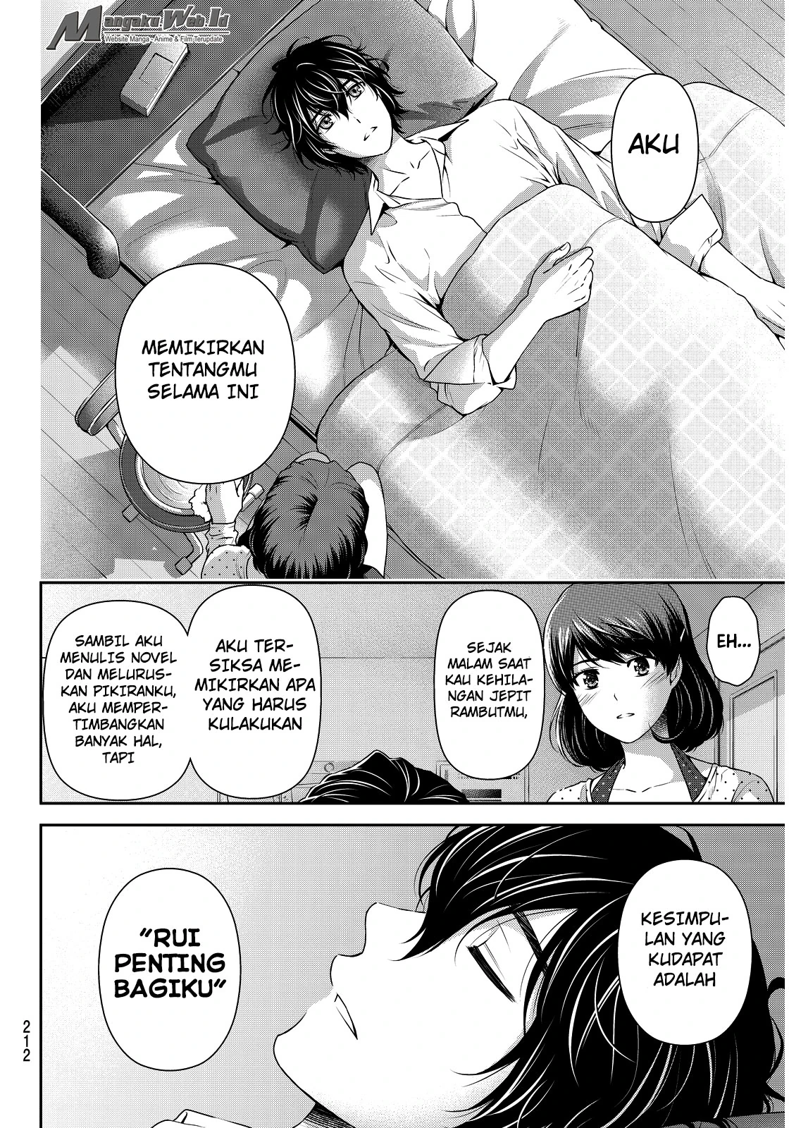 Halaman 9 — Domestic na Kanojo Chapter 85