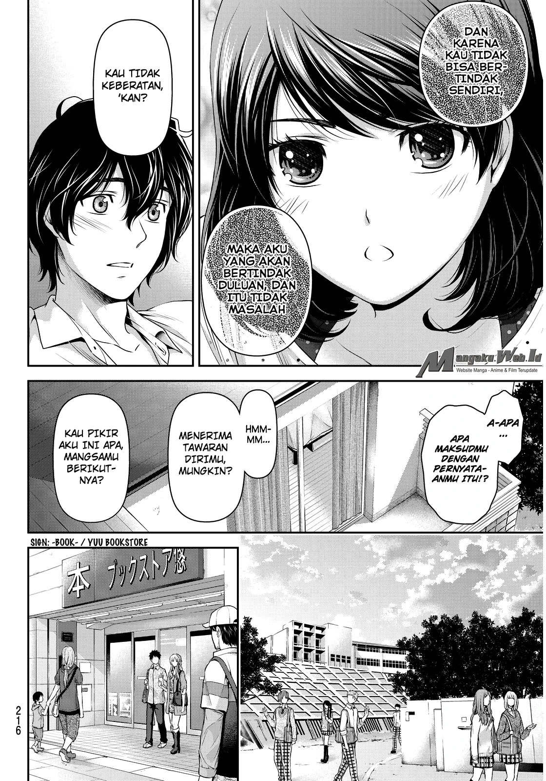 Halaman 13 — Domestic na Kanojo Chapter 85