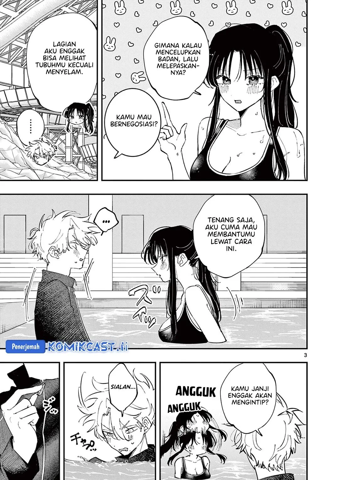 Halaman 4 — Tonari no Seki no Yatsu ga Souiu Me de Mitekuru Chapter 59