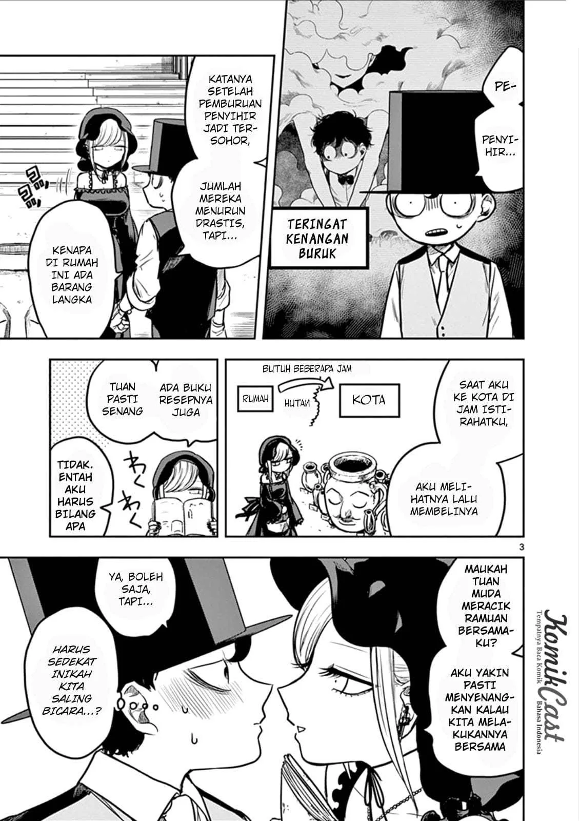 Halaman 4 — Shinigami Bocchan to Kuro Maid Chapter 11