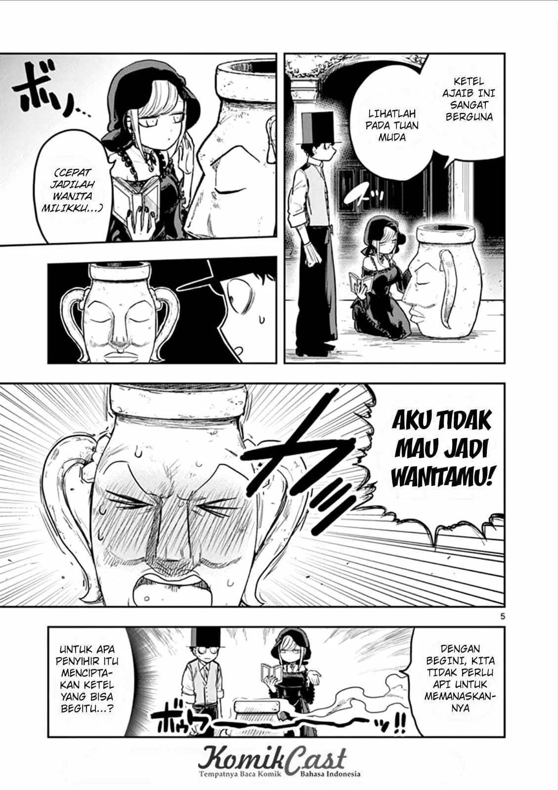 Halaman 6 — Shinigami Bocchan to Kuro Maid Chapter 11