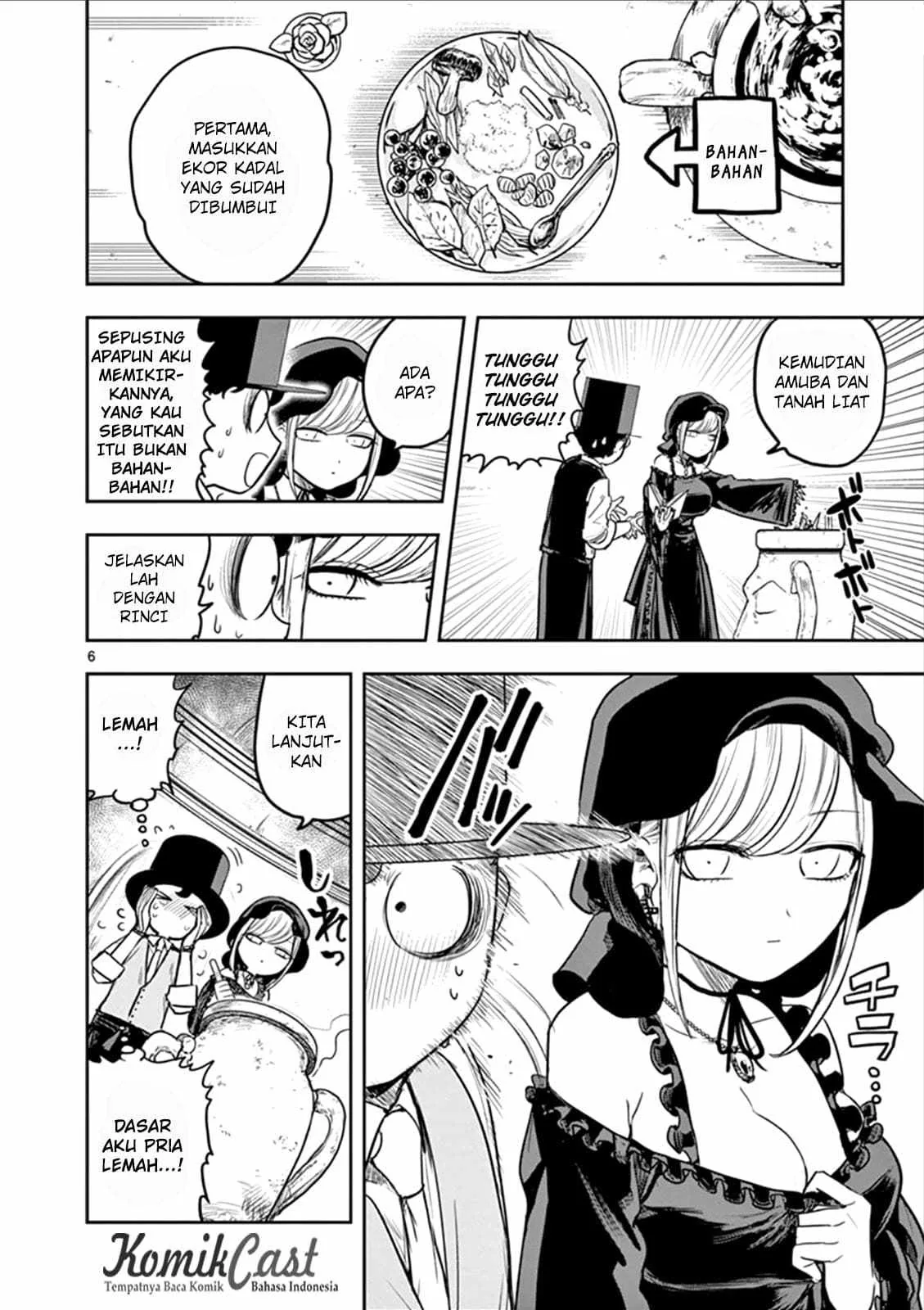 Halaman 7 — Shinigami Bocchan to Kuro Maid Chapter 11