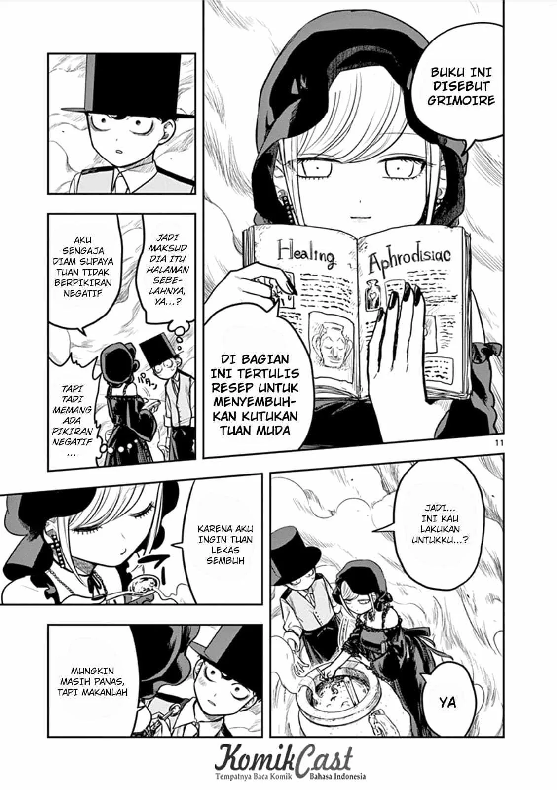 Halaman 11 — Shinigami Bocchan to Kuro Maid Chapter 11