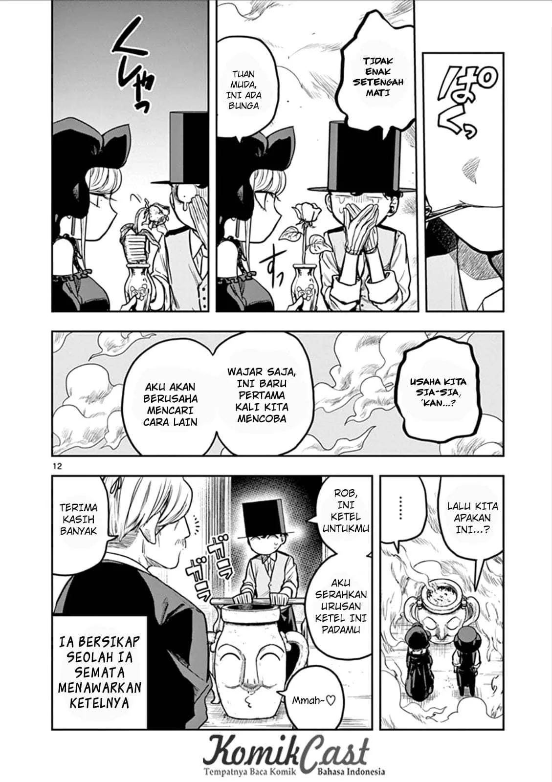 Halaman 12 — Shinigami Bocchan to Kuro Maid Chapter 11
