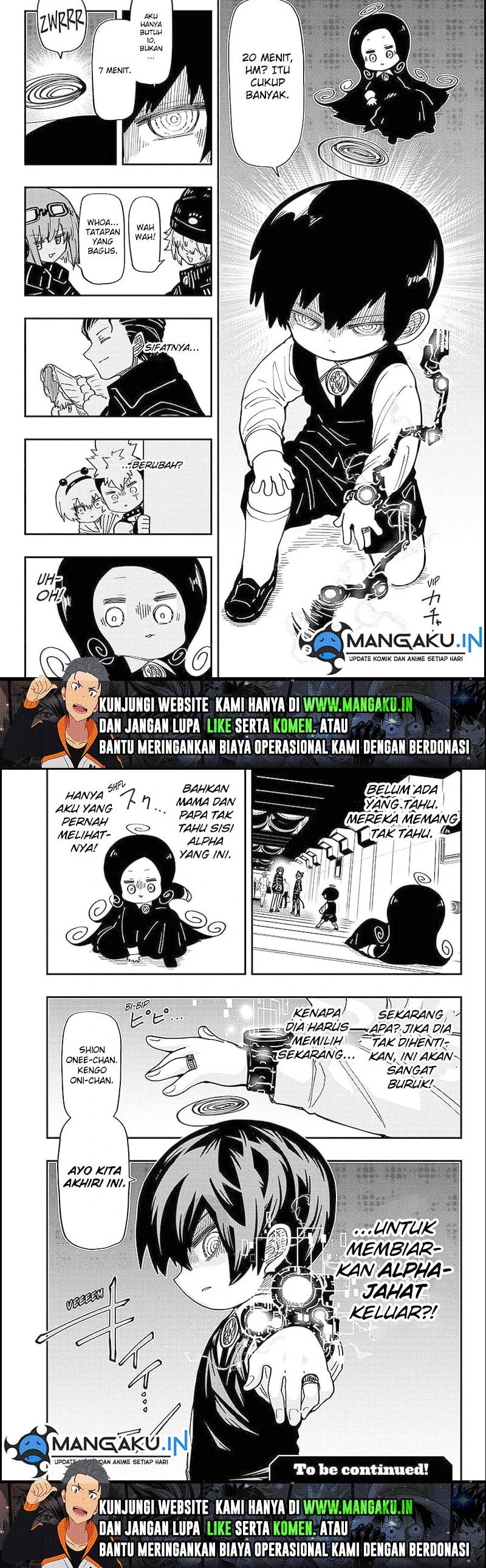 Halaman 8 — Yozakura-san Chi no Daisakusen Chapter 182
