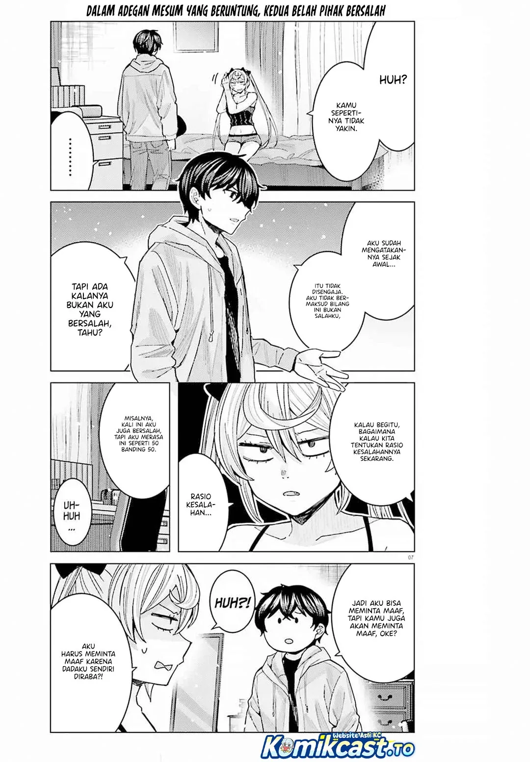 Halaman 8 — Himegasaki Sakurako wa Kyou mo Fubin Kawaii Chapter 50