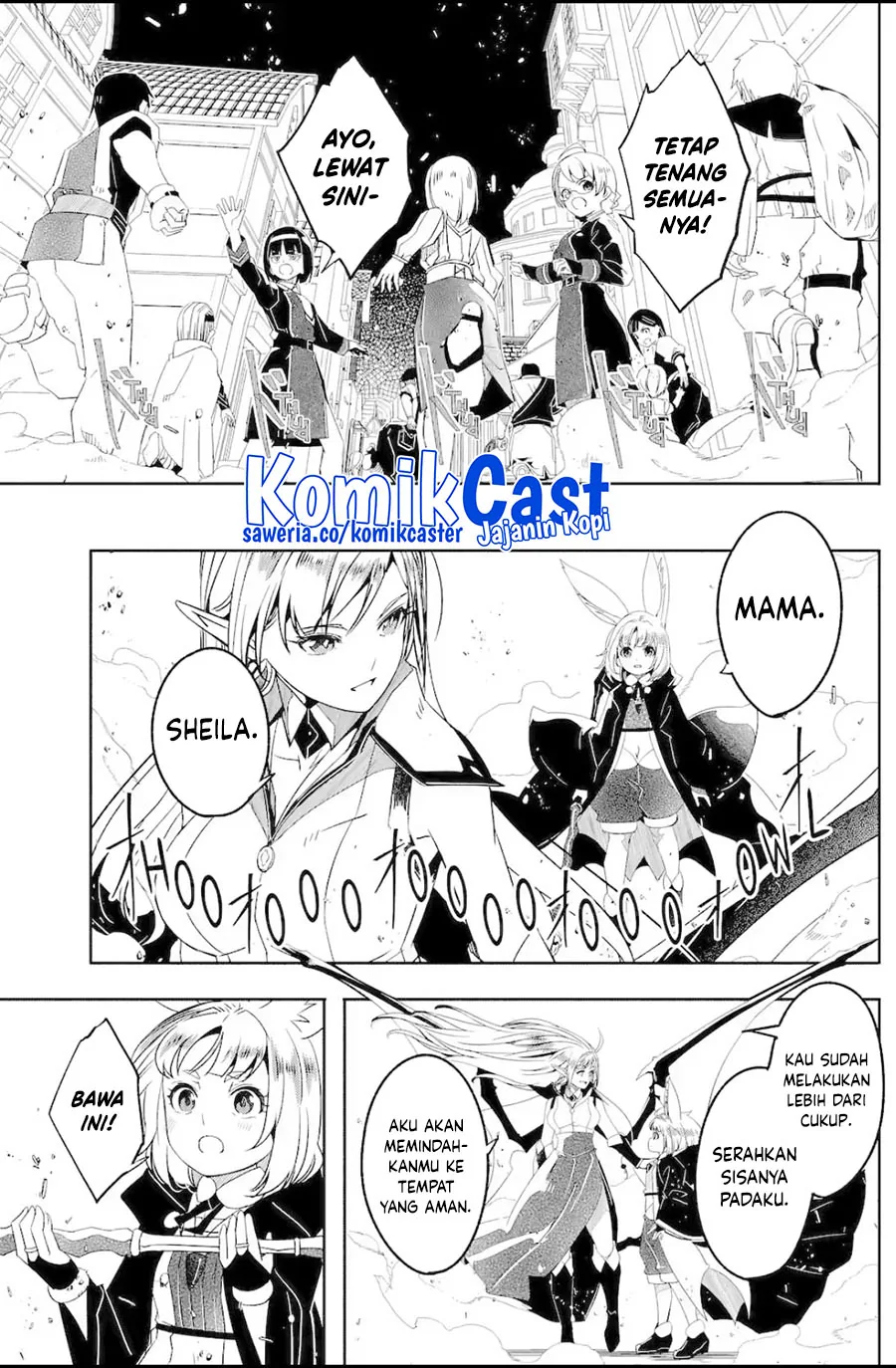 Halaman 3 — Bouken ni, Tsuitekonaide Okaasan!: Chouka Hogo na Saikyou Dragon ni Sodaterareta Musuko, Hahaoya Douhan de Boukensha ni Naru Chapter 26.3