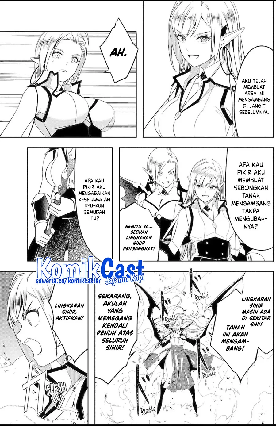 Halaman 6 — Bouken ni, Tsuitekonaide Okaasan!: Chouka Hogo na Saikyou Dragon ni Sodaterareta Musuko, Hahaoya Douhan de Boukensha ni Naru Chapter 26.3