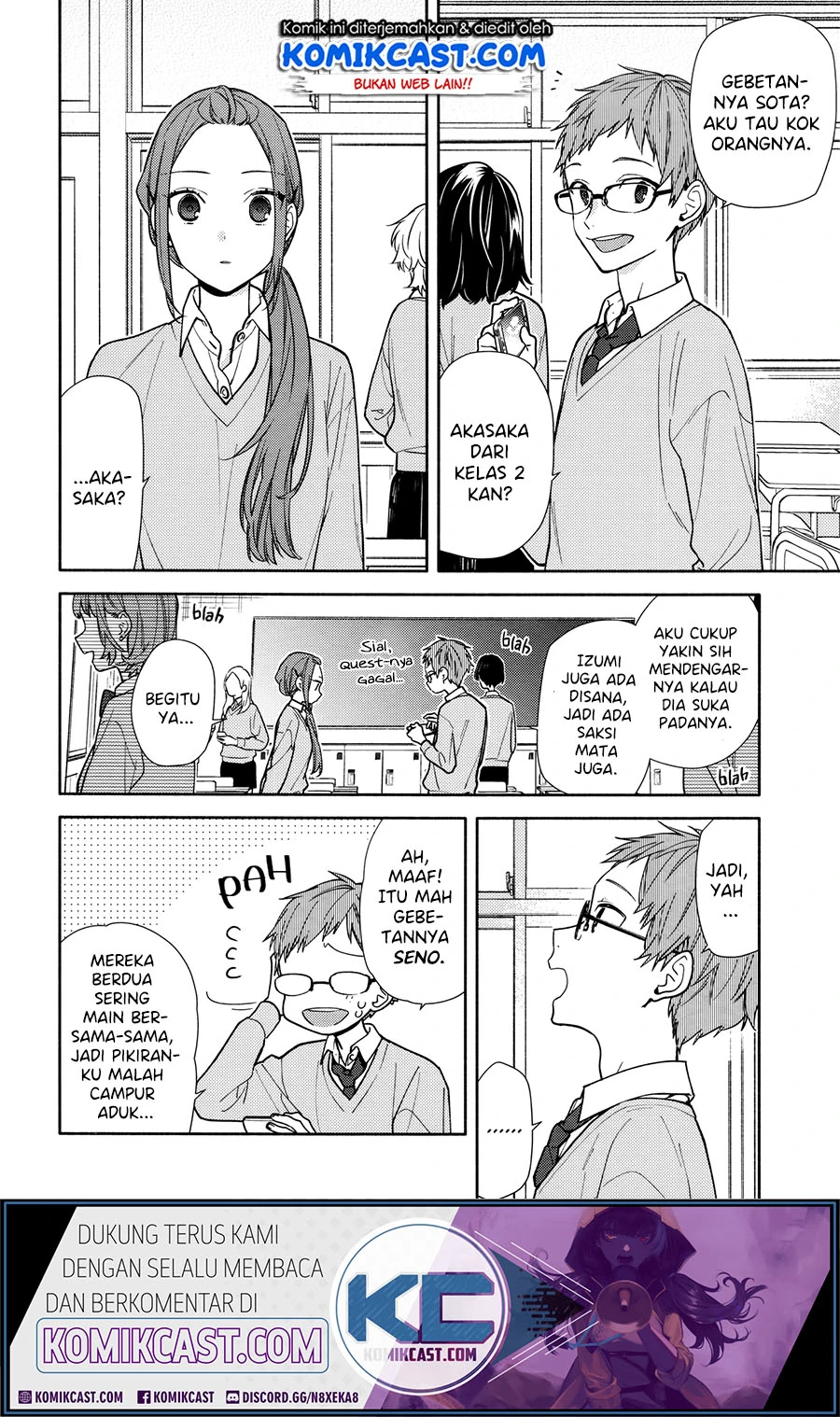 Halaman 8 — Horimiya Chapter 119.6