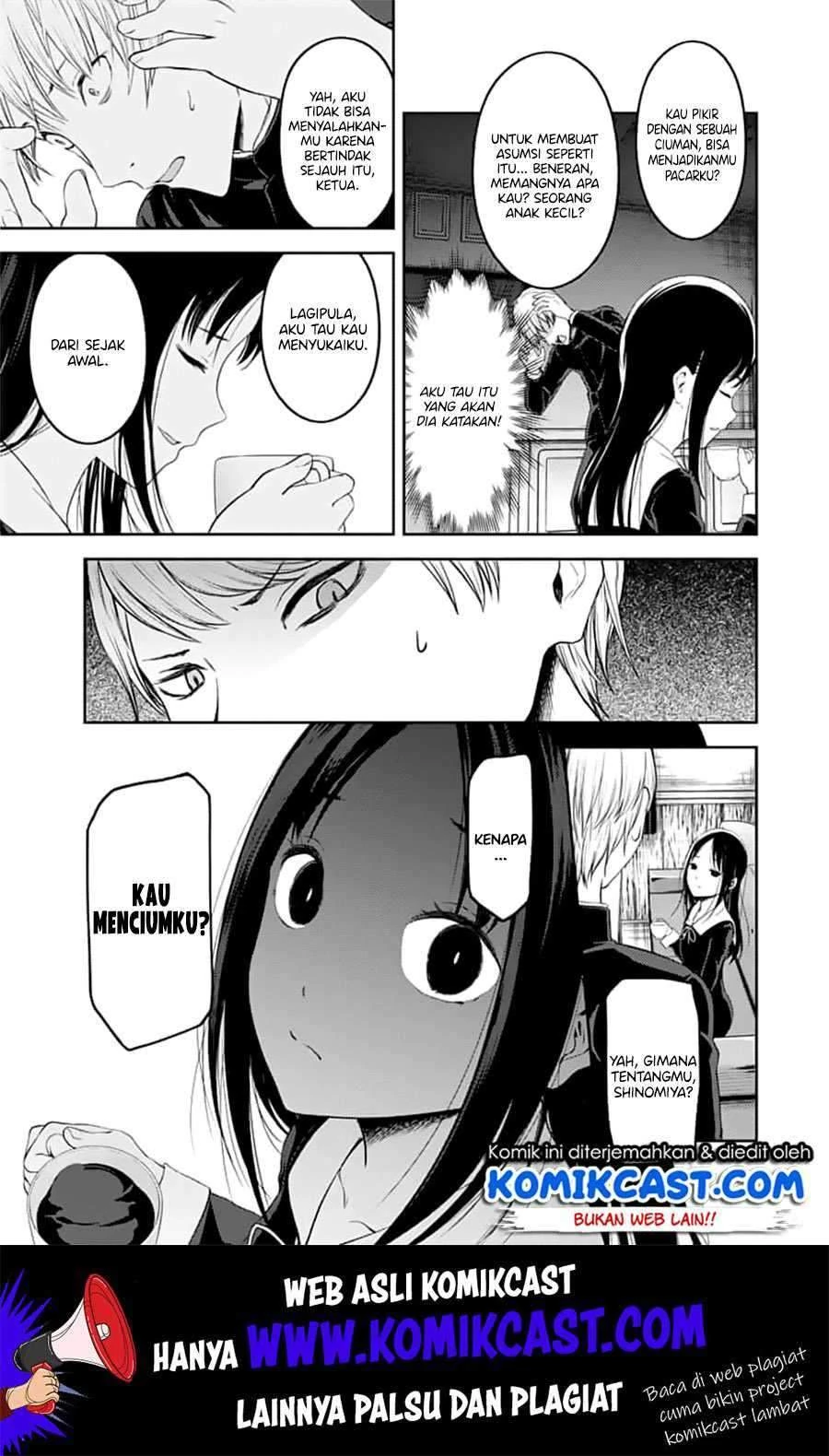 Halaman 6 — Kaguya-sama wa Kokurasetai: Tensai-tachi no Renai Zunousen Chapter 142