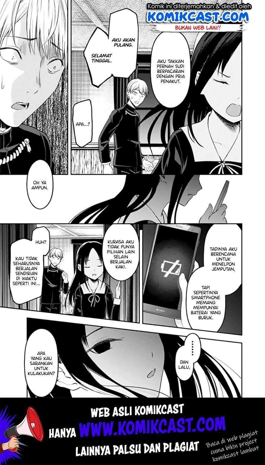 Halaman 9 — Kaguya-sama wa Kokurasetai: Tensai-tachi no Renai Zunousen Chapter 142