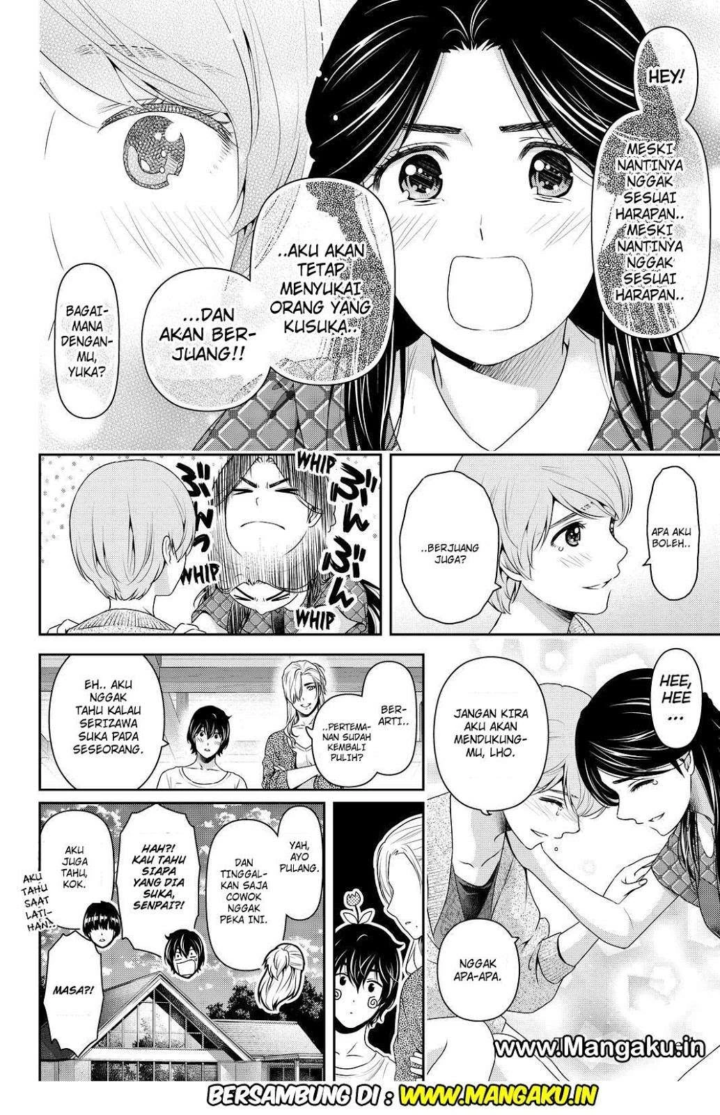 Halaman 17 — Domestic na Kanojo Chapter 167