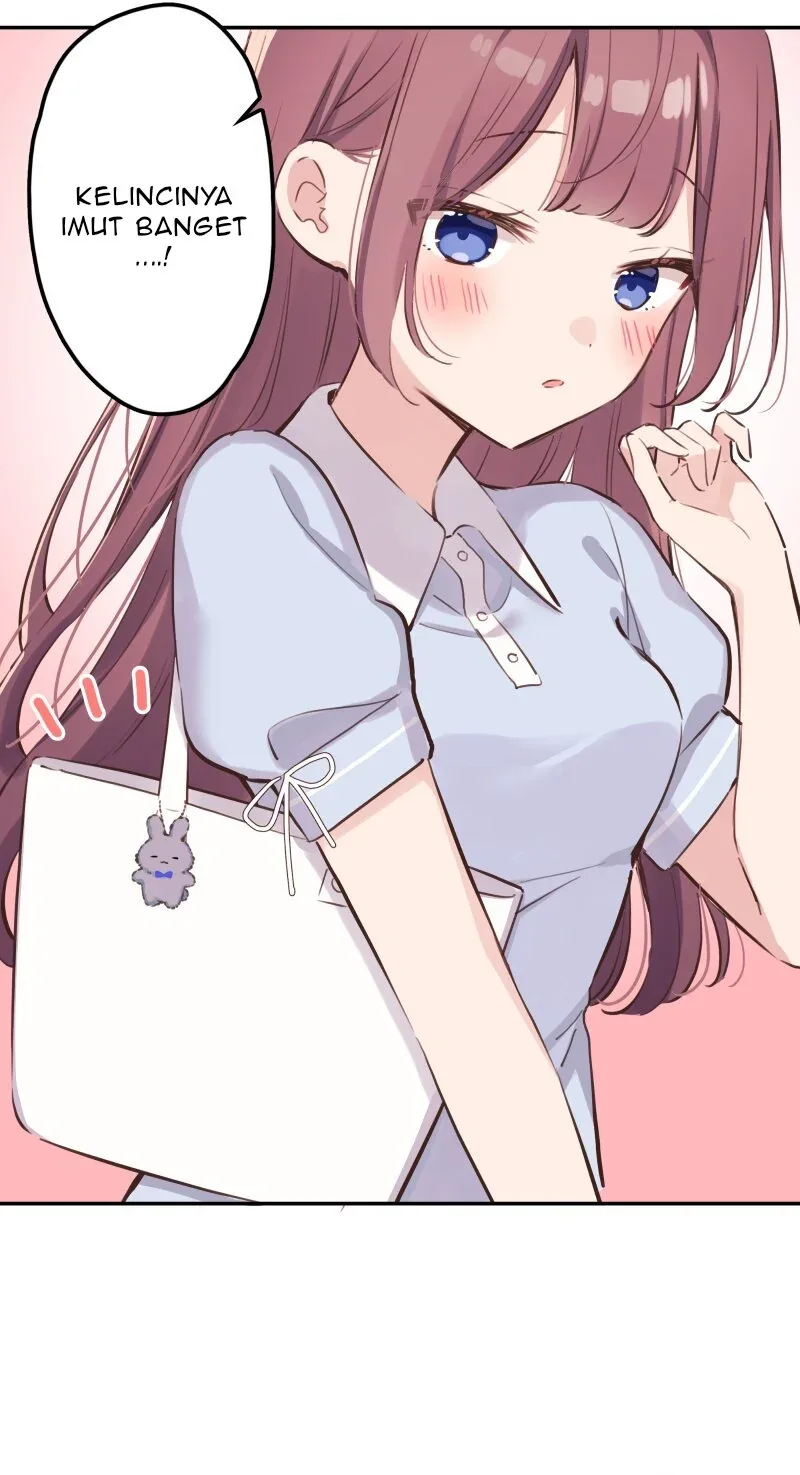 Halaman 3 — Waka-chan Is Flirty Again Chapter 201