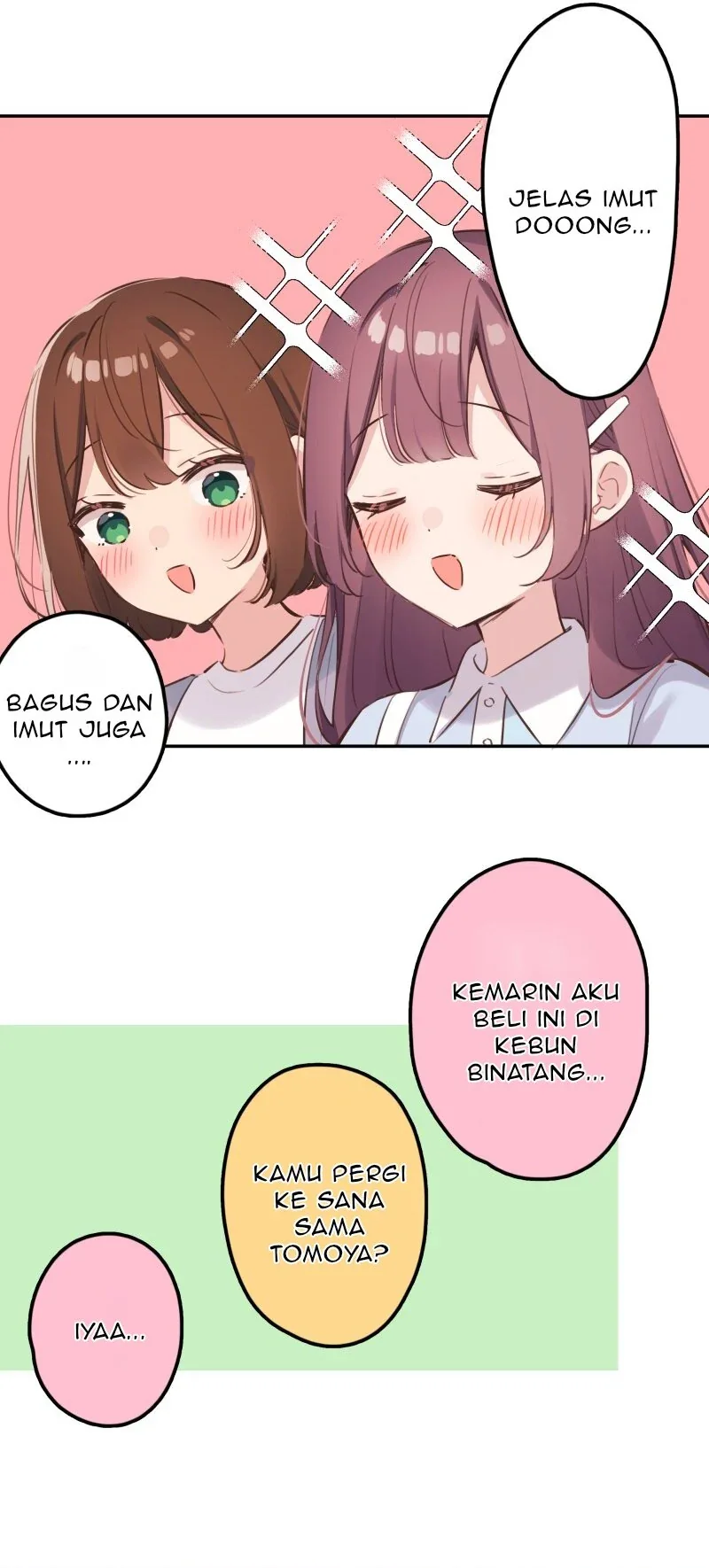 Halaman 5 — Waka-chan Is Flirty Again Chapter 201