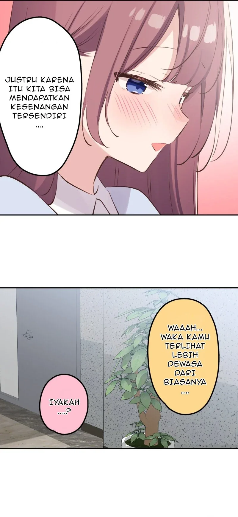 Halaman 9 — Waka-chan Is Flirty Again Chapter 201