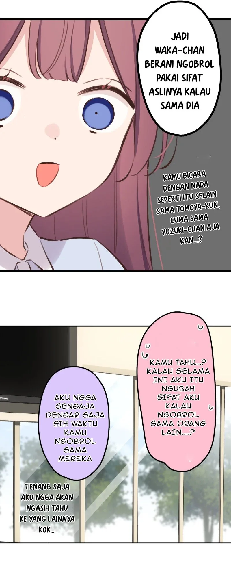 Halaman 19 — Waka-chan Is Flirty Again Chapter 201