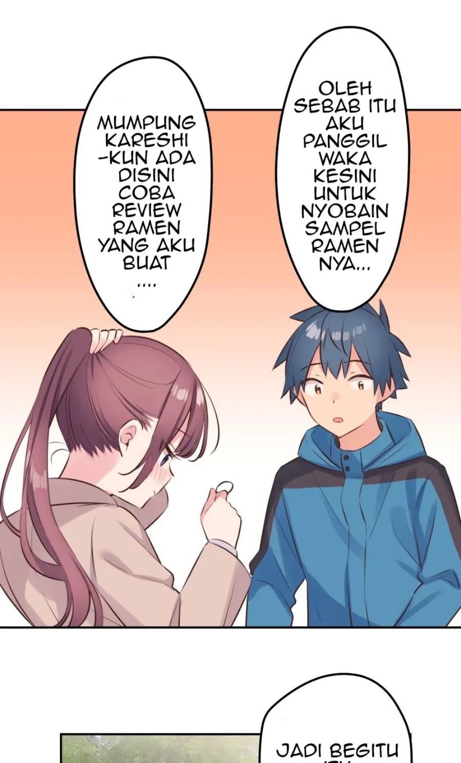 Halaman 23 — Waka-chan Is Flirty Again Chapter 121