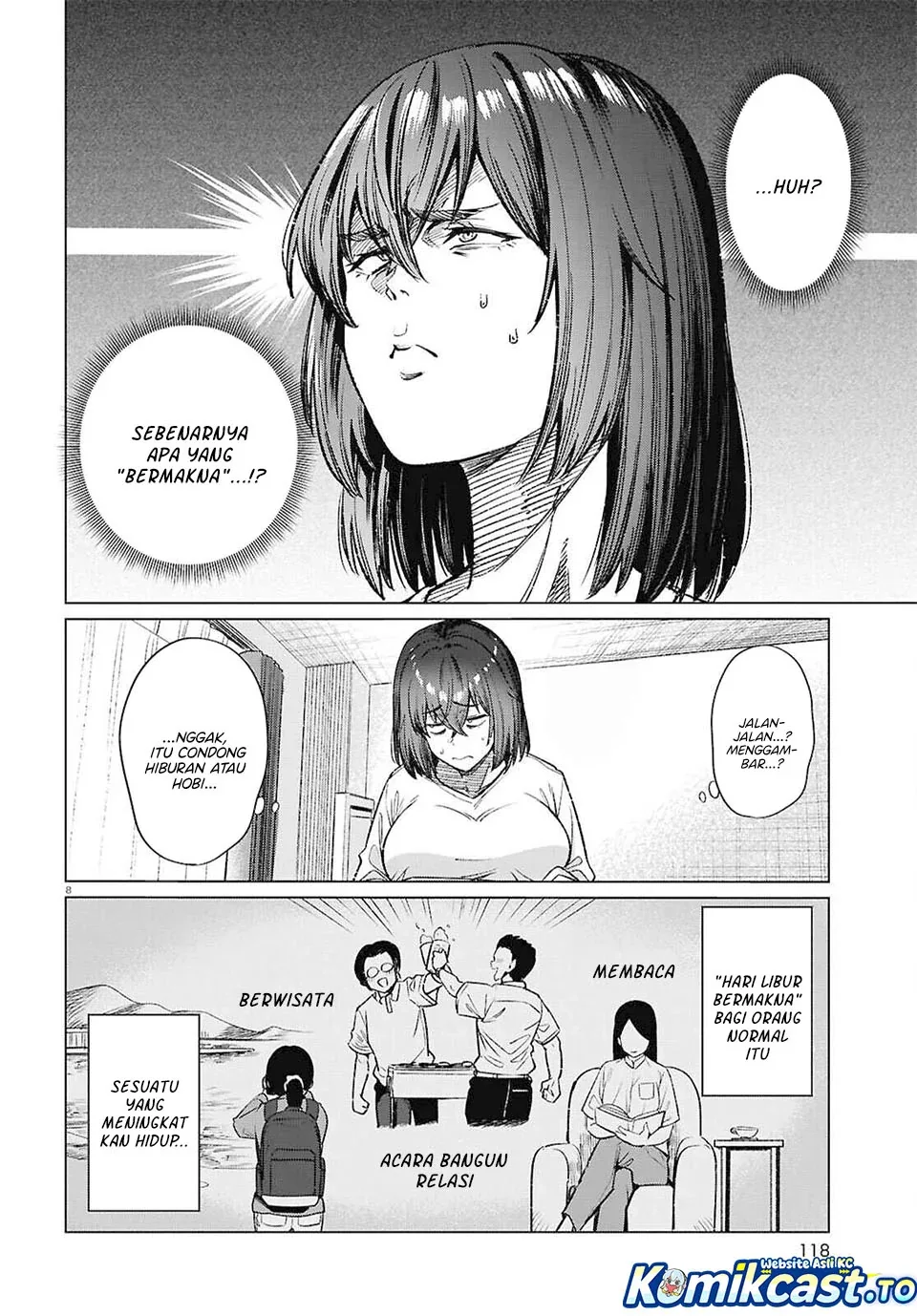 Halaman 9 — Genkai Dokushin Joshi (26) Gohan Chapter 17