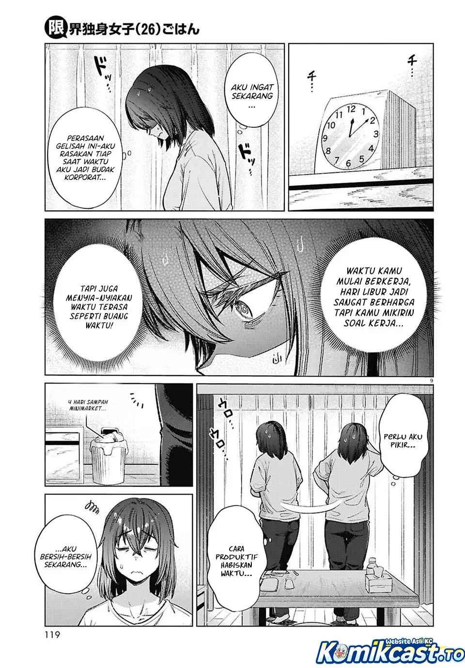 Halaman 10 — Genkai Dokushin Joshi (26) Gohan Chapter 17