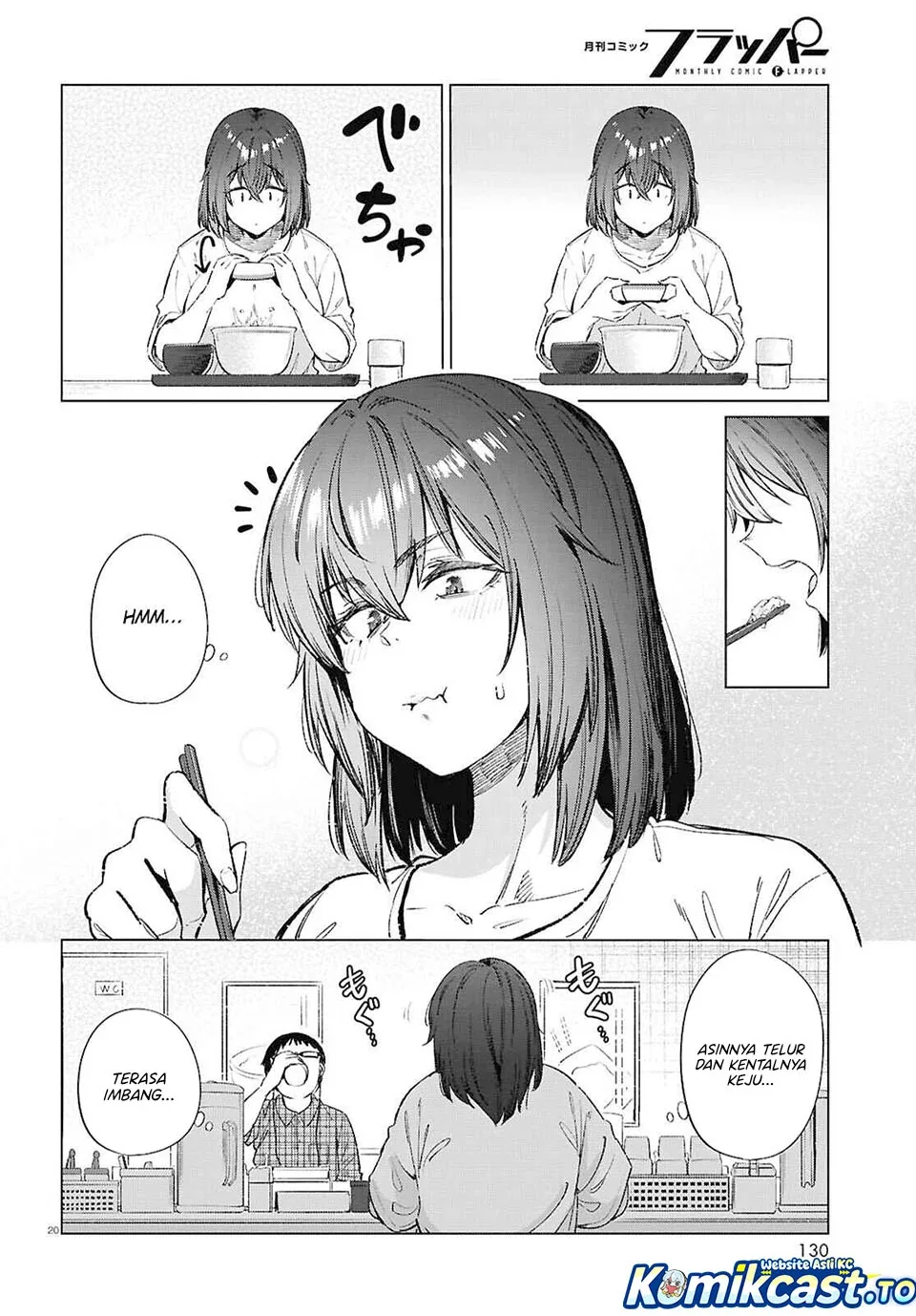 Halaman 21 — Genkai Dokushin Joshi (26) Gohan Chapter 17