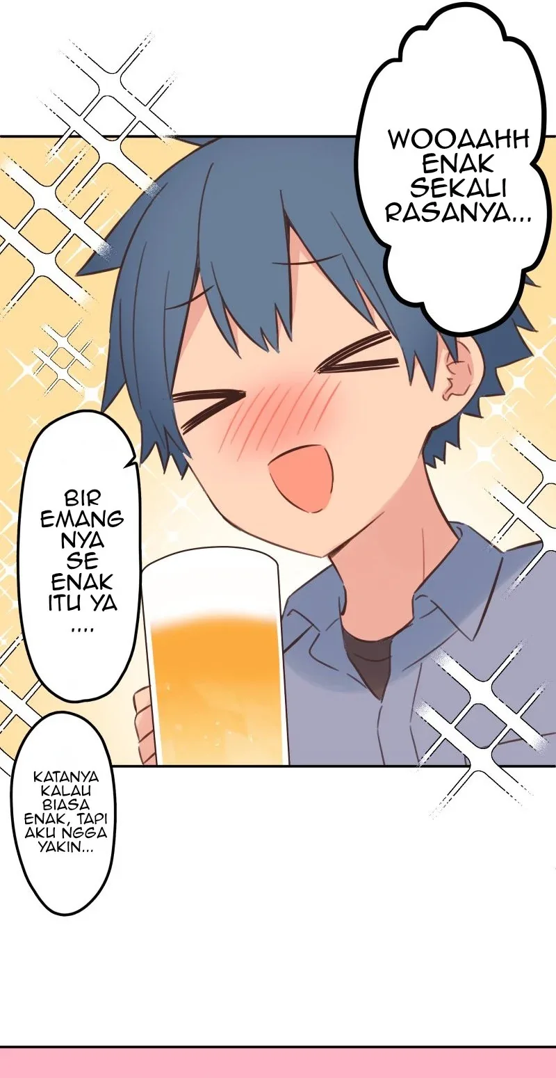 Halaman 4 — Waka-chan Is Flirty Again Chapter 161