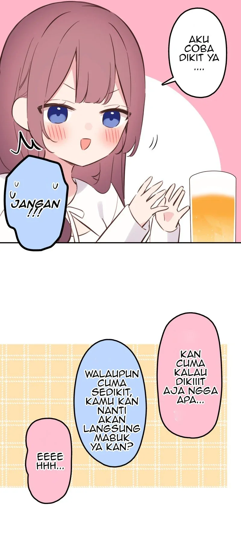 Halaman 5 — Waka-chan Is Flirty Again Chapter 161