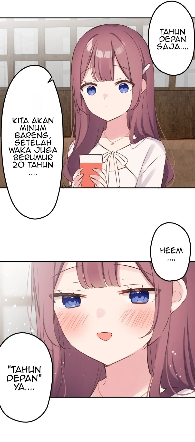 Halaman 6 — Waka-chan Is Flirty Again Chapter 161