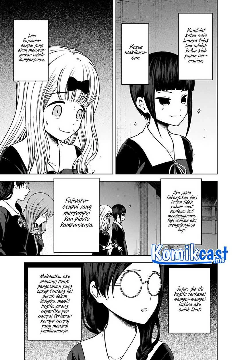 Halaman 5 — Kaguya-sama wa Kokurasetai: Tensai-tachi no Renai Zunousen Chapter 275