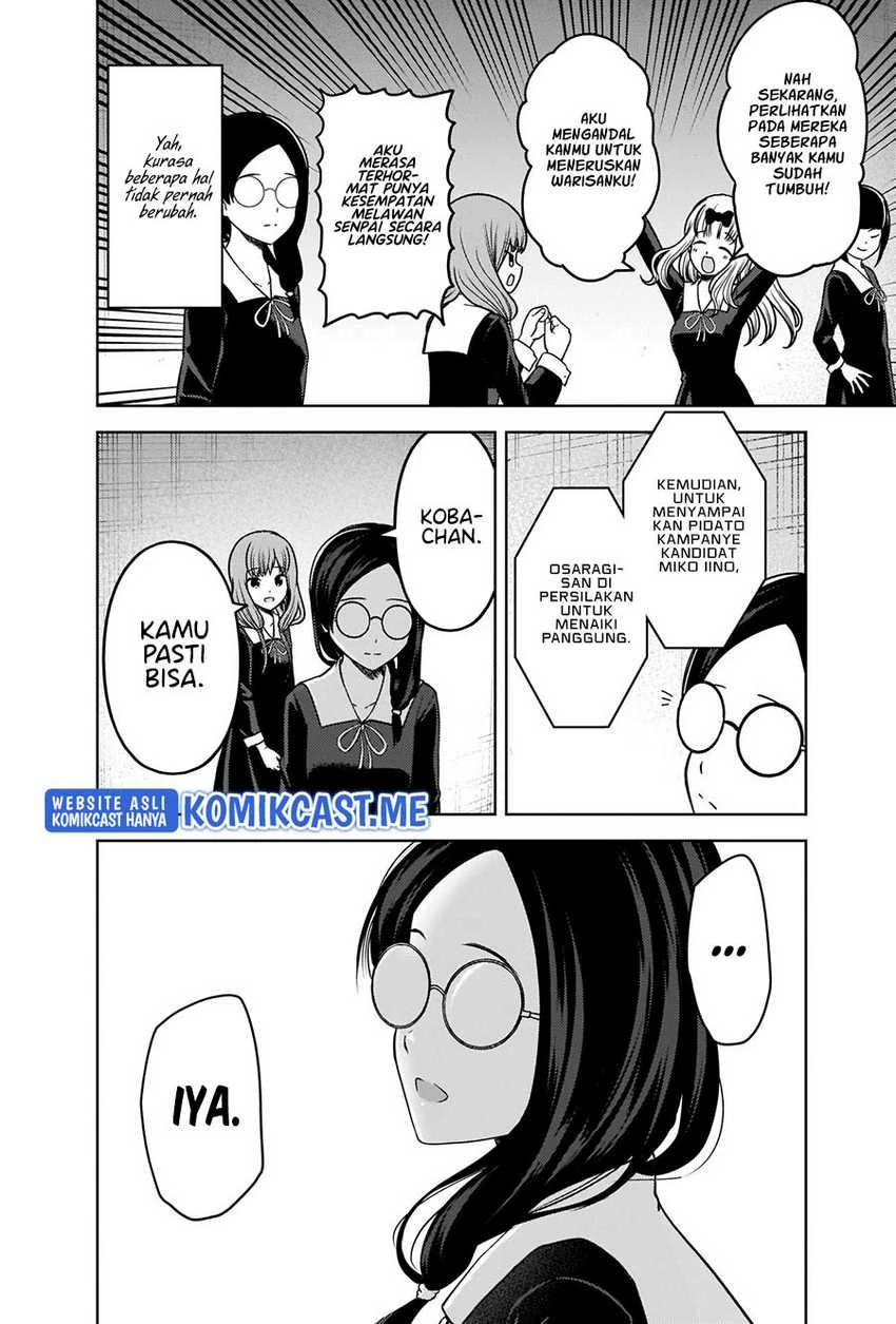 Halaman 8 — Kaguya-sama wa Kokurasetai: Tensai-tachi no Renai Zunousen Chapter 275