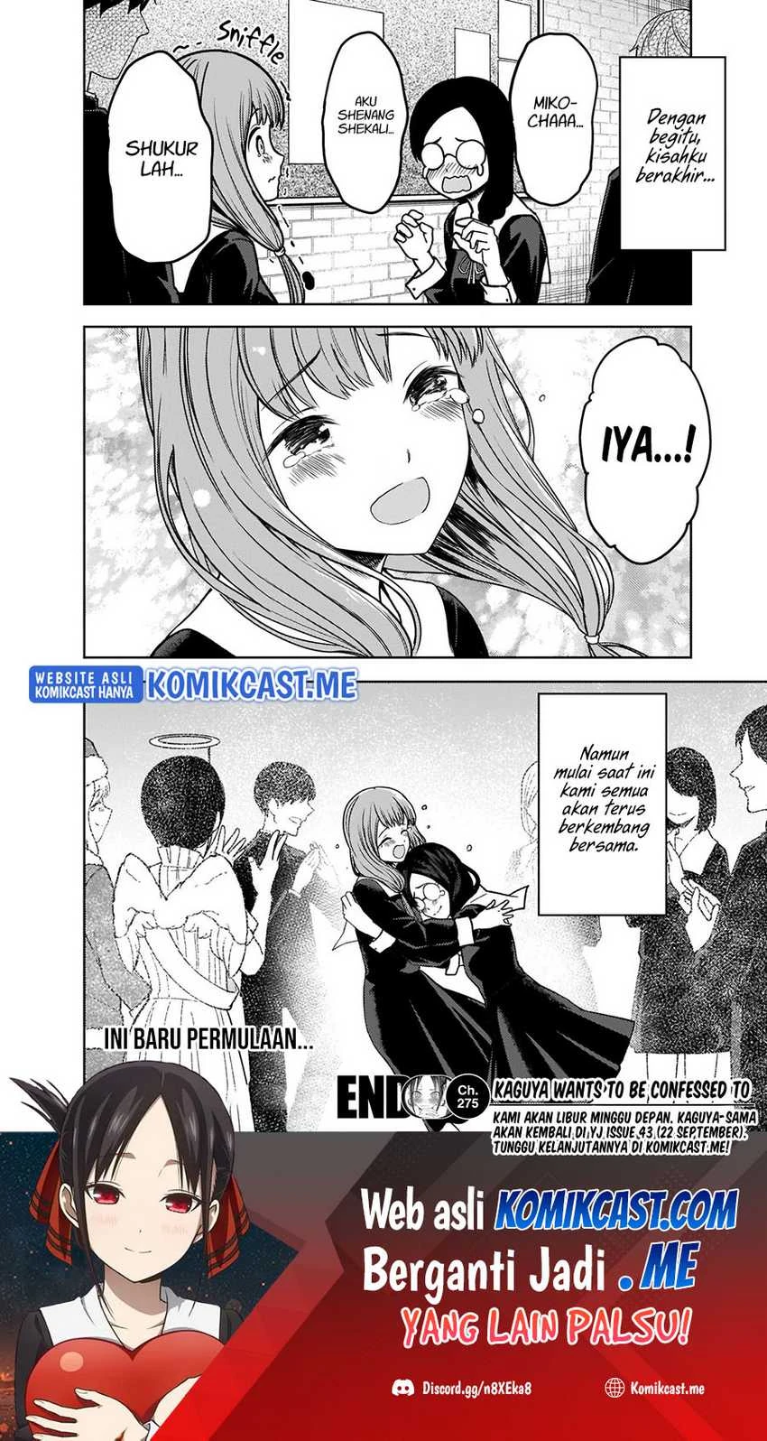 Halaman 17 — Kaguya-sama wa Kokurasetai: Tensai-tachi no Renai Zunousen Chapter 275