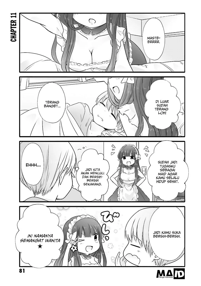 Halaman 3 — Uchi no Hentai Maid ni Osowareteru Chapter 11