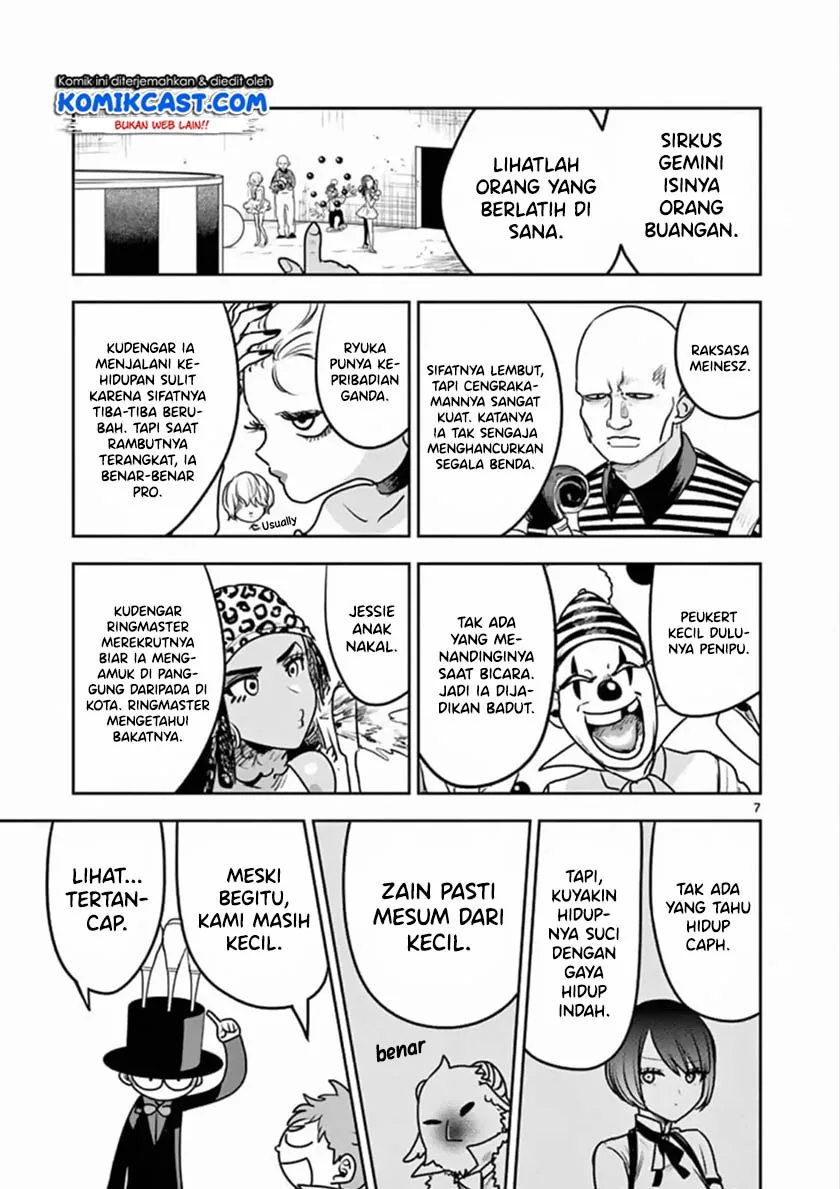 Halaman 7 — Shinigami Bocchan to Kuro Maid Chapter 87