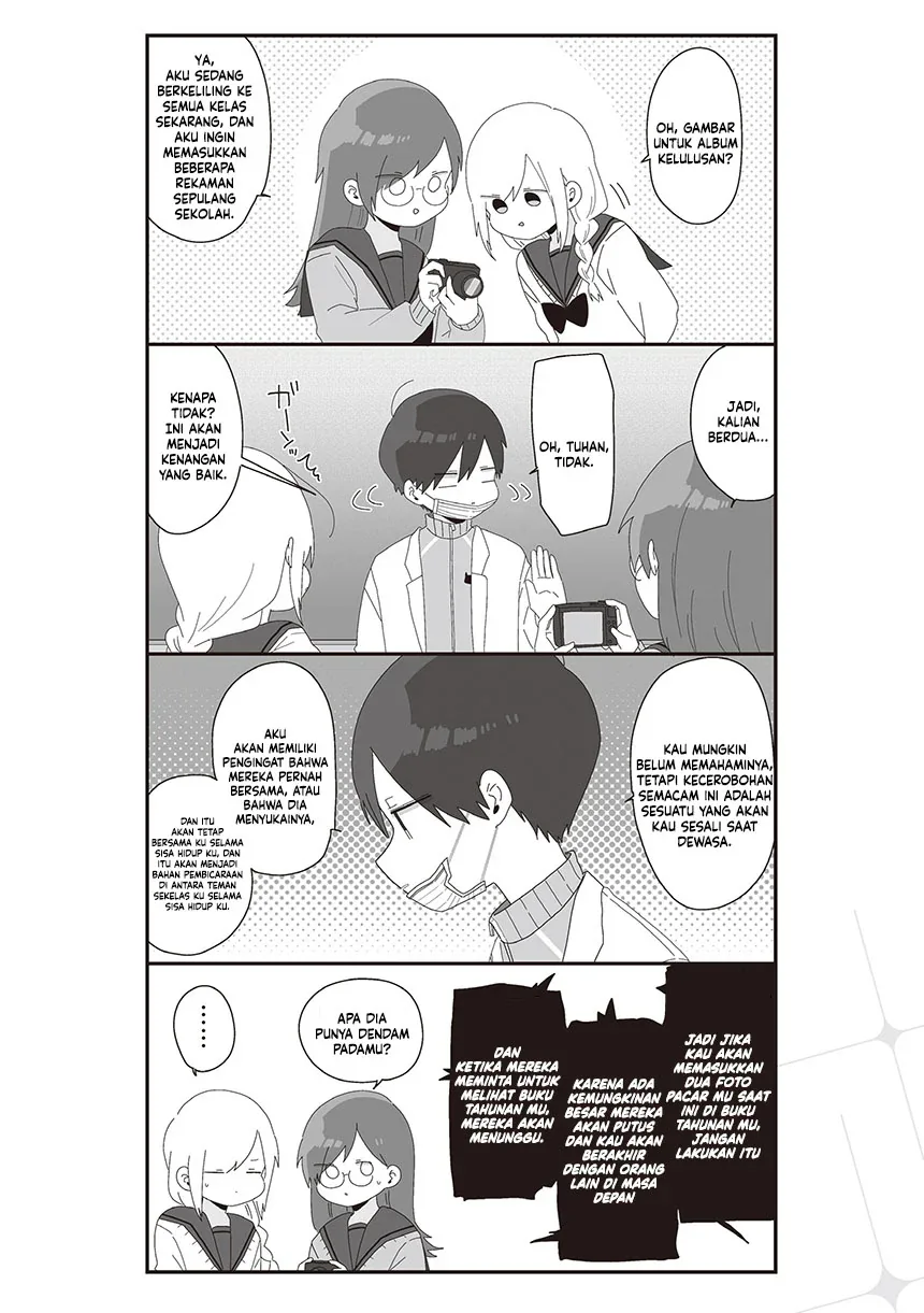 Halaman 4 — Homura-sensei wa Tabun Motenai Chapter 68