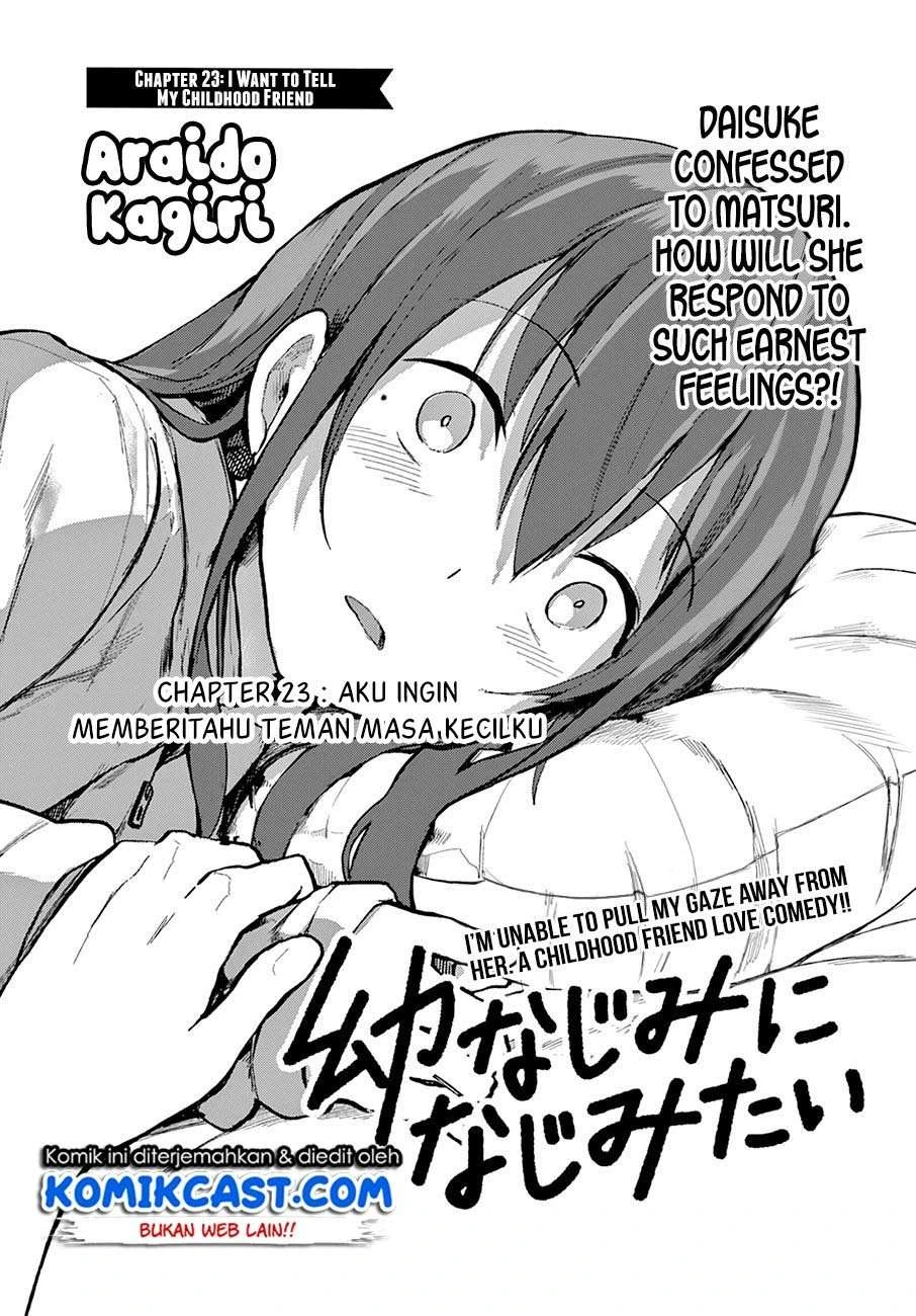 Halaman 3 — Osananajimi ni Najimitai Chapter 23