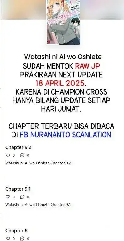 Halaman 26 — Watashi ni Ai wo Oshiete Chapter 4