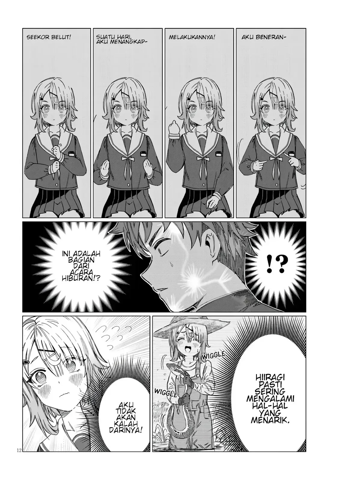 Halaman 11 — Kimi wa Yakamashi Tojite yo Kuchi wo! Chapter 1
