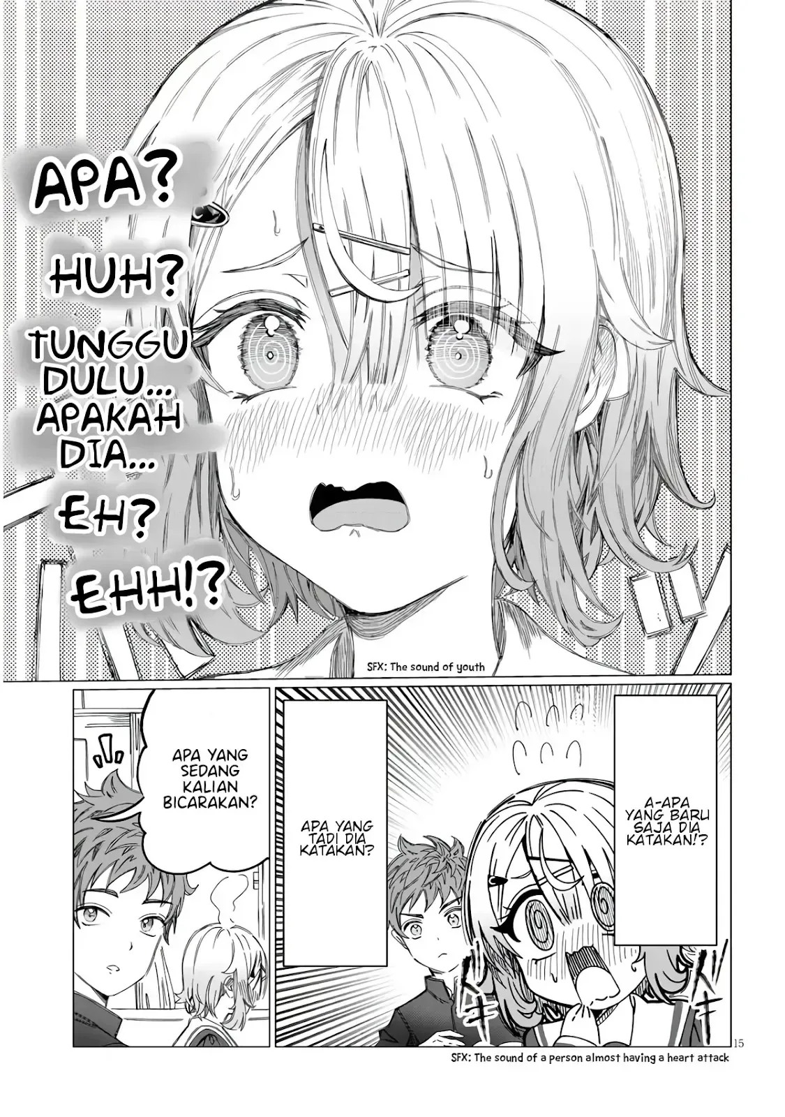 Halaman 13 — Kimi wa Yakamashi Tojite yo Kuchi wo! Chapter 1