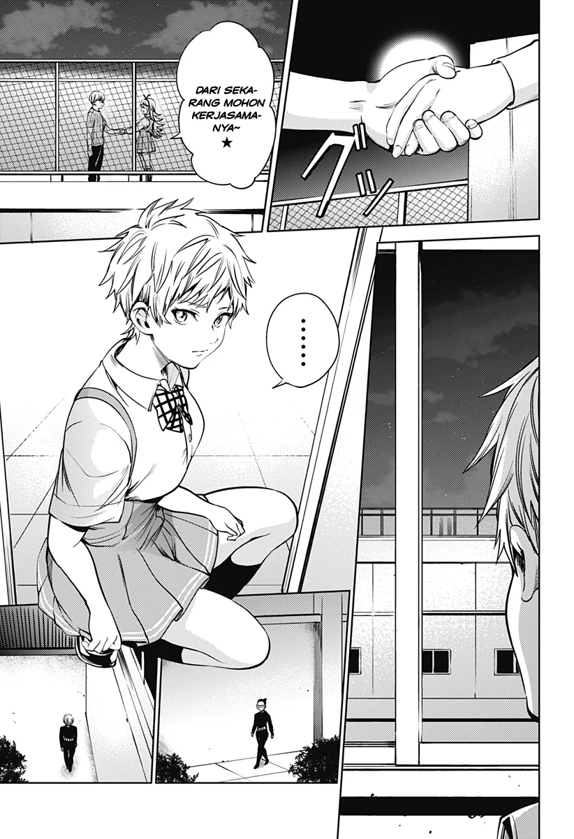 Halaman 17 — Shuumatsu no Harem Chapter 43