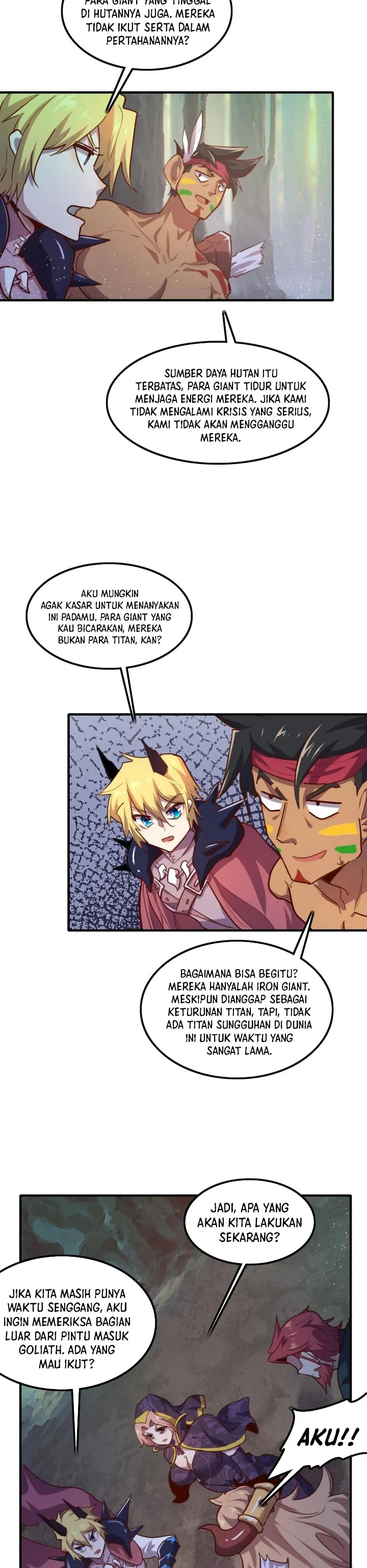 Halaman 12 — Record of The Mightiest Lord Chapter 73