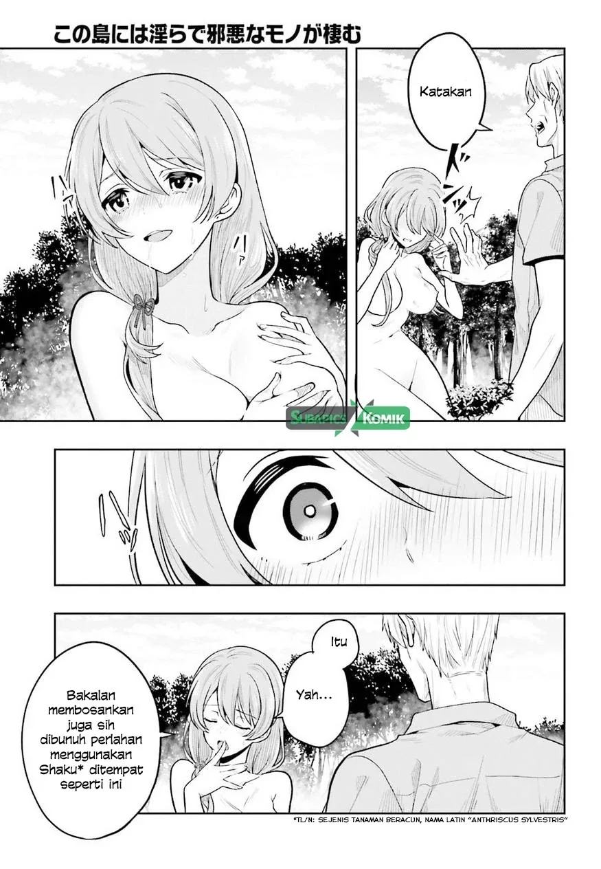 Halaman 16 — Kono Shima ni wa Midara de Jaaku na Mono ga Sumu Chapter 37