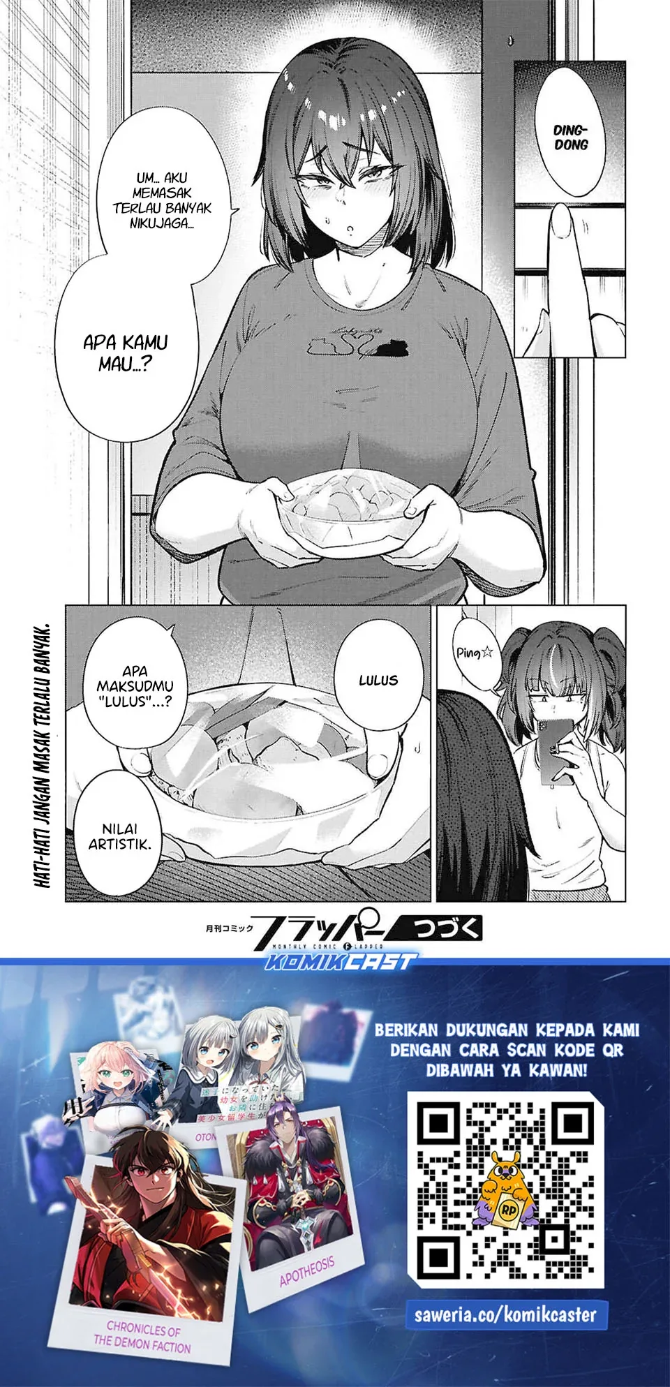 Halaman 24 — Genkai Dokushin Joshi (26) Gohan Chapter 24
