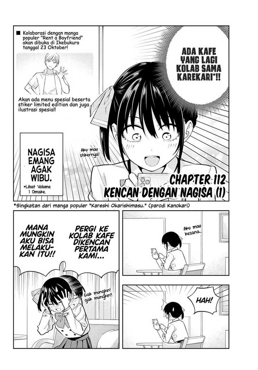 Halaman 4 — Kanojo mo Kanojo Chapter 112