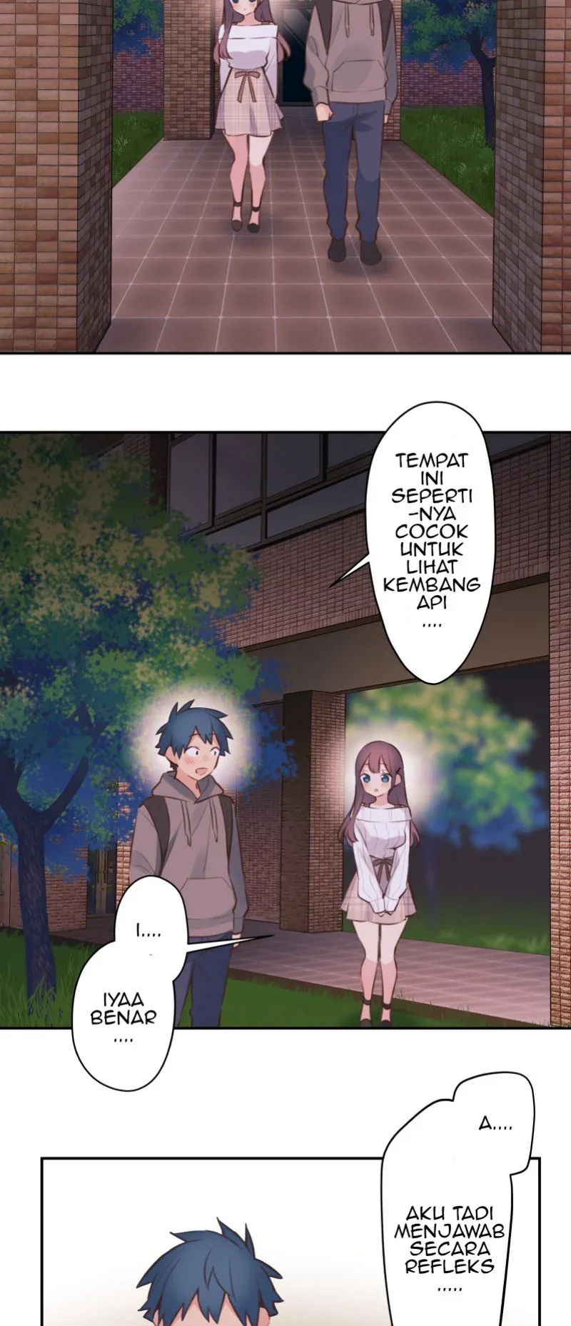 Halaman 8 — Waka-chan Is Flirty Again Chapter 82