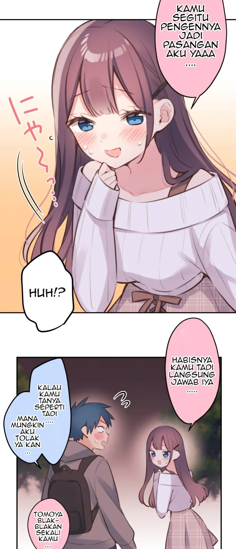 Halaman 11 — Waka-chan Is Flirty Again Chapter 82