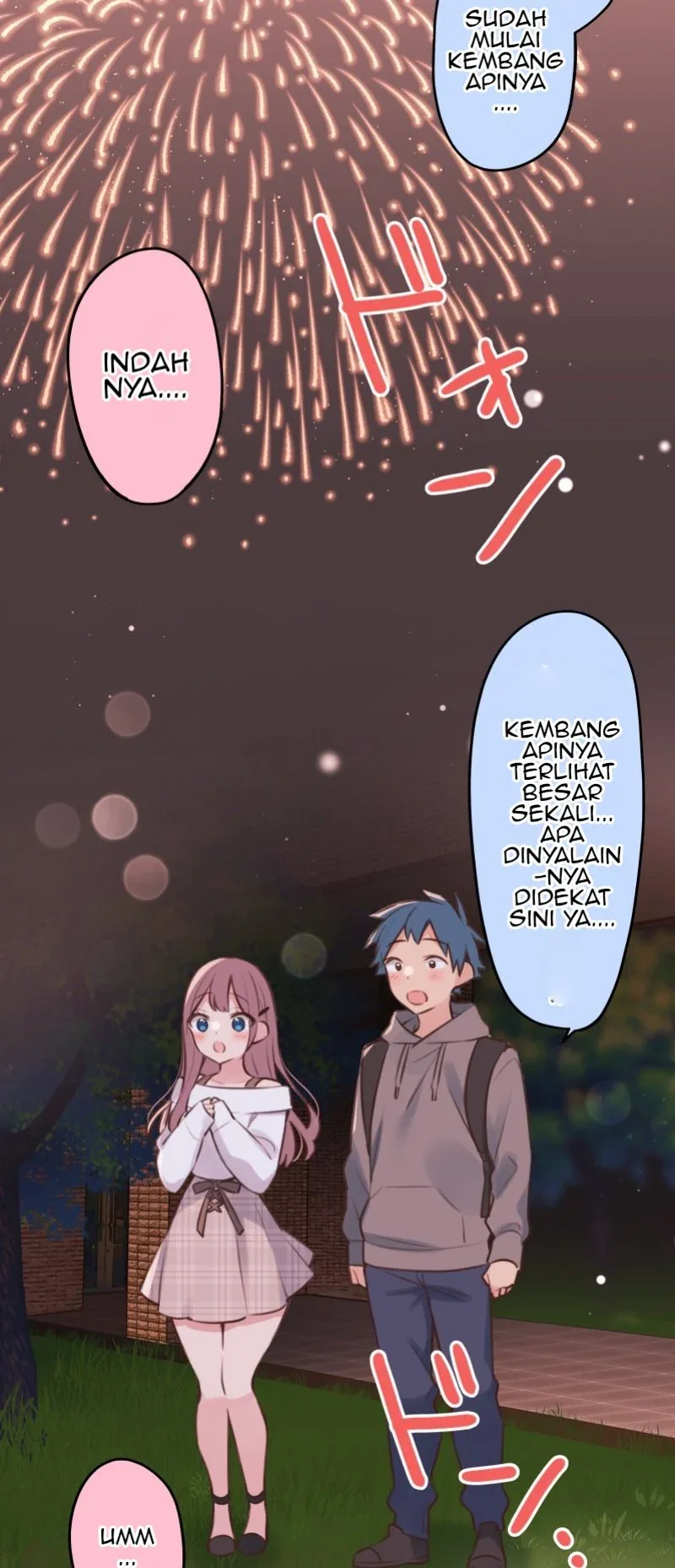 Halaman 17 — Waka-chan Is Flirty Again Chapter 82